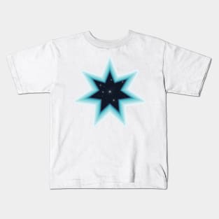 seven sided star Kids T-Shirt